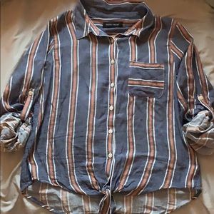 Striped Ivanka Trump Blouse